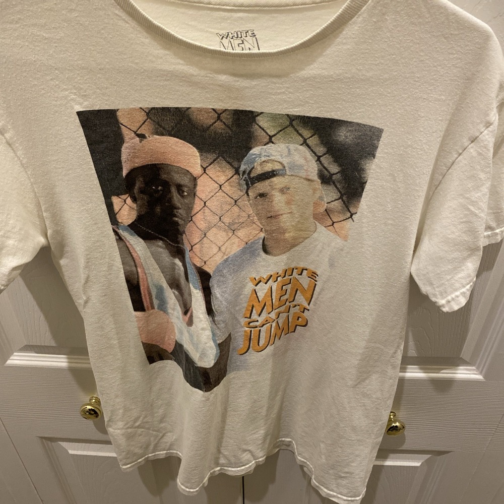 White Men Can't Jump T Shirt Medium 2019 Cotton Print - Picture 5 of 7